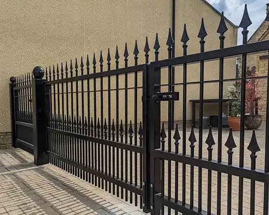 ornamental fence gate